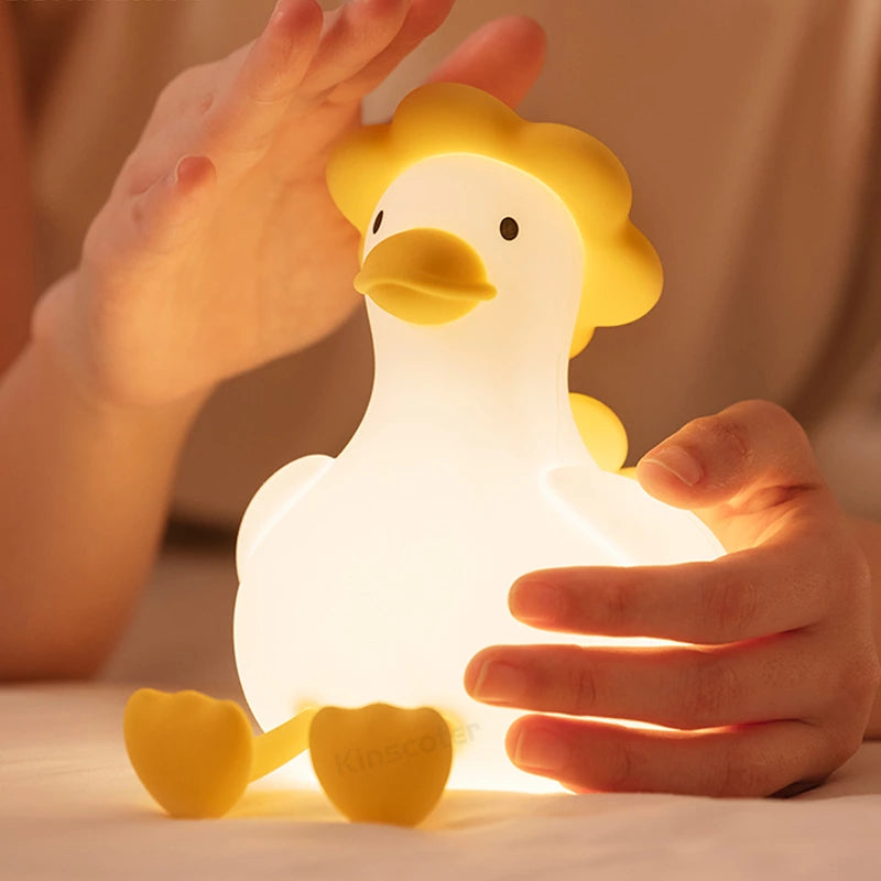 FluffLite Nachtlicht – Weiches Wolkenlicht aus BPA-freiem Silikon