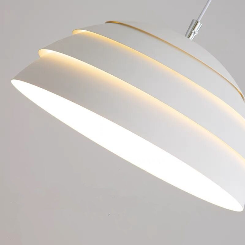 Dome Pot | Pendelleuchte Grau 39 cm Eisen/Aluminium 6
