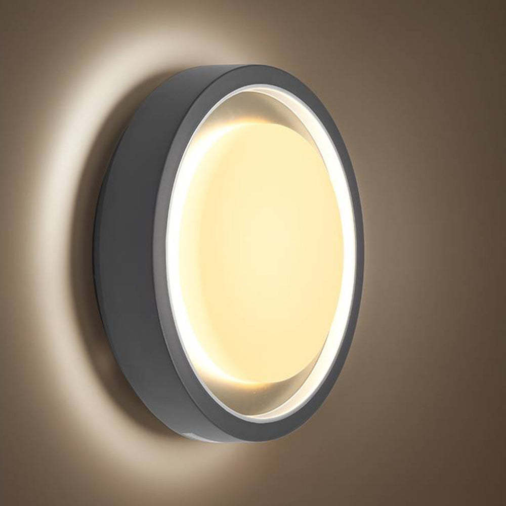 Elegante Wandleuchte Schwarz IP65 – Minimalistische LED-Wandlampe für Innen- und Außenbereiche, Warmes Licht, Vielseitige Nutzung-4