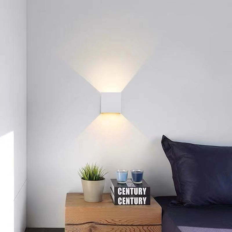 Moderne Aluminium LED Wandleuchte – Wasserdicht und Energieeffizient für Innen- und Außenbereich-1