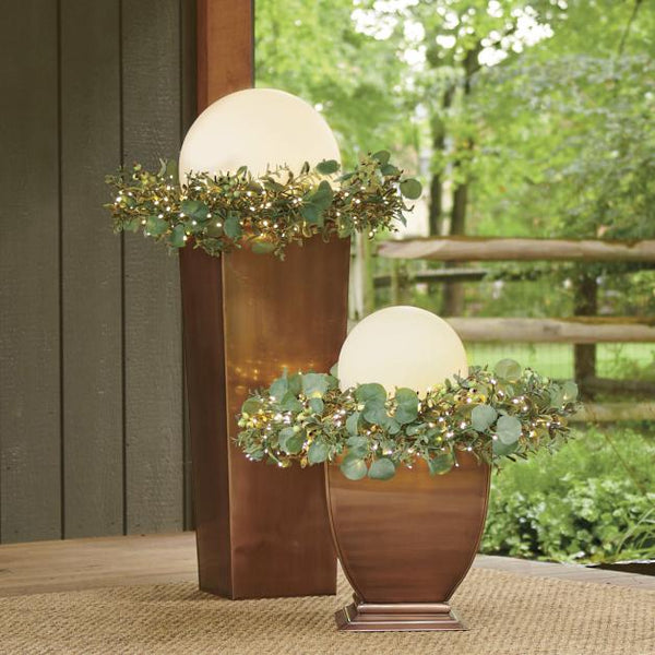 Kugelförmige Gartenlampe mit Fernbedienung – Wetterfest, 16 Farben, Kabellos und LED Gartenleuchte-4