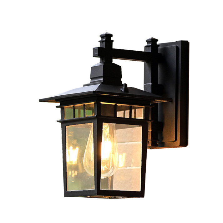 Elegante Außenwandleuchte Alessio Schwarz | Wasserdicht, Verstellbar, Modernes Design für Garten und Terrasse-6