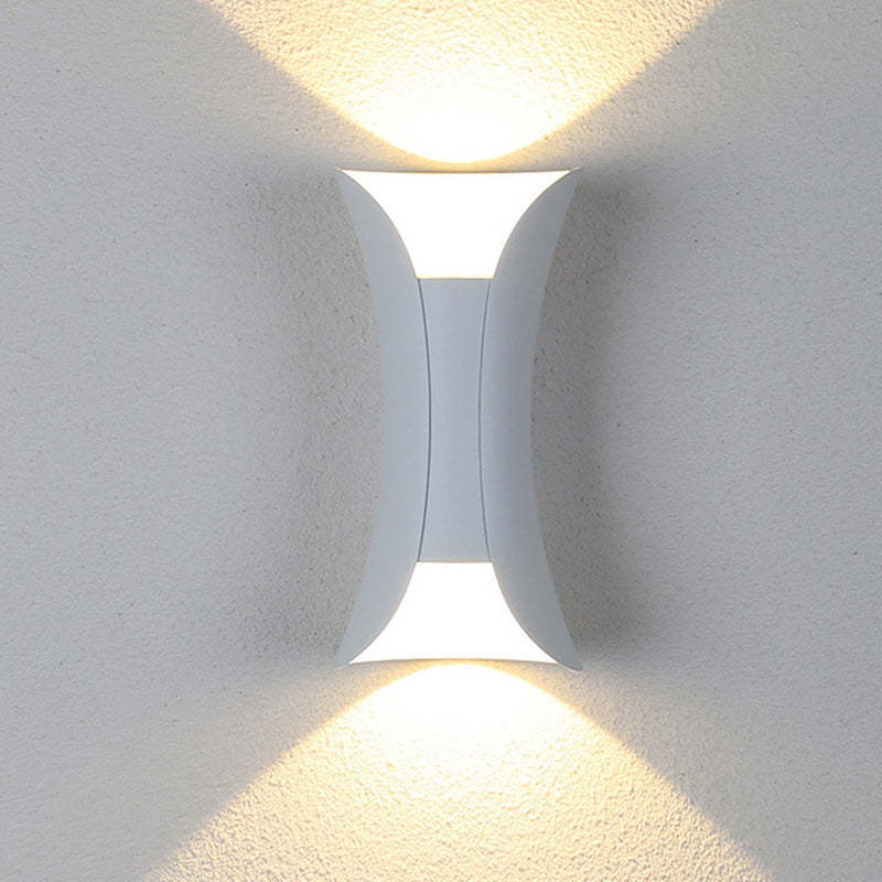 Variant image for Elegante Wasserdichte LED Wandleuchte Außen aus Aluminium | Energieeffiziente Beleuchtung für Terrassen und Veranden-25