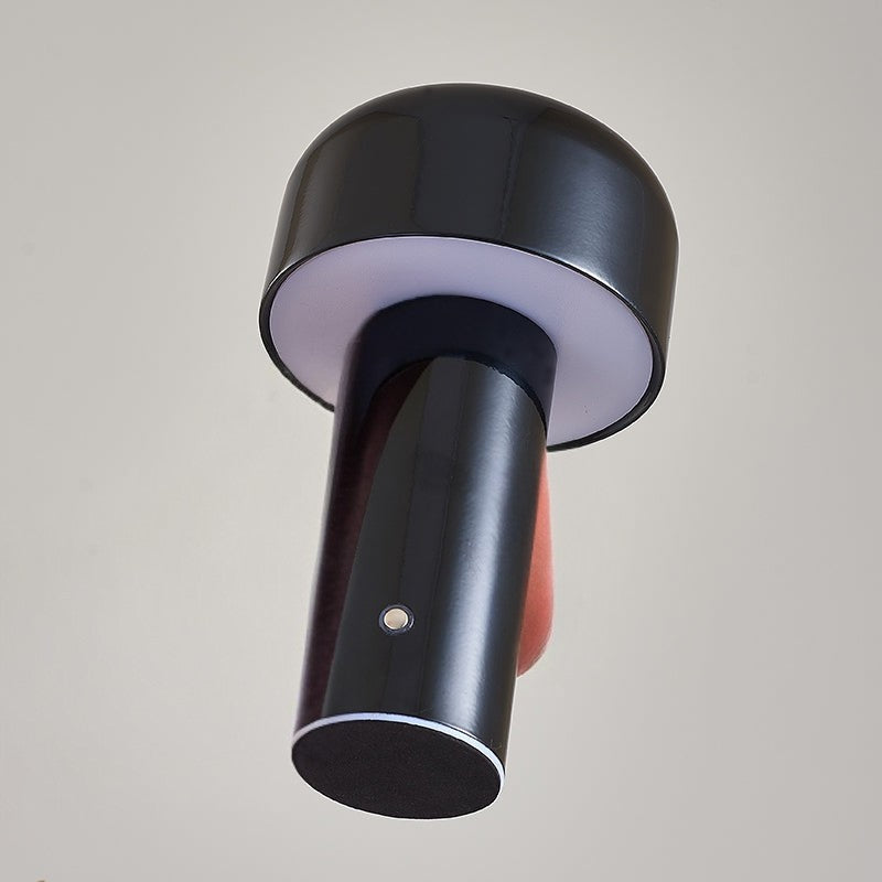 Variant image for Stilvolle Schnurlose Pilz-Tischlampe mit Dimmfunktion | Kabellose Nachttischlampe für Gemütliche Beleuchtung – Edelstahl und Acryl-8