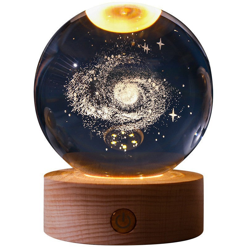 3D Glow Kristalllampe | Innovative LED Tischlampe 4