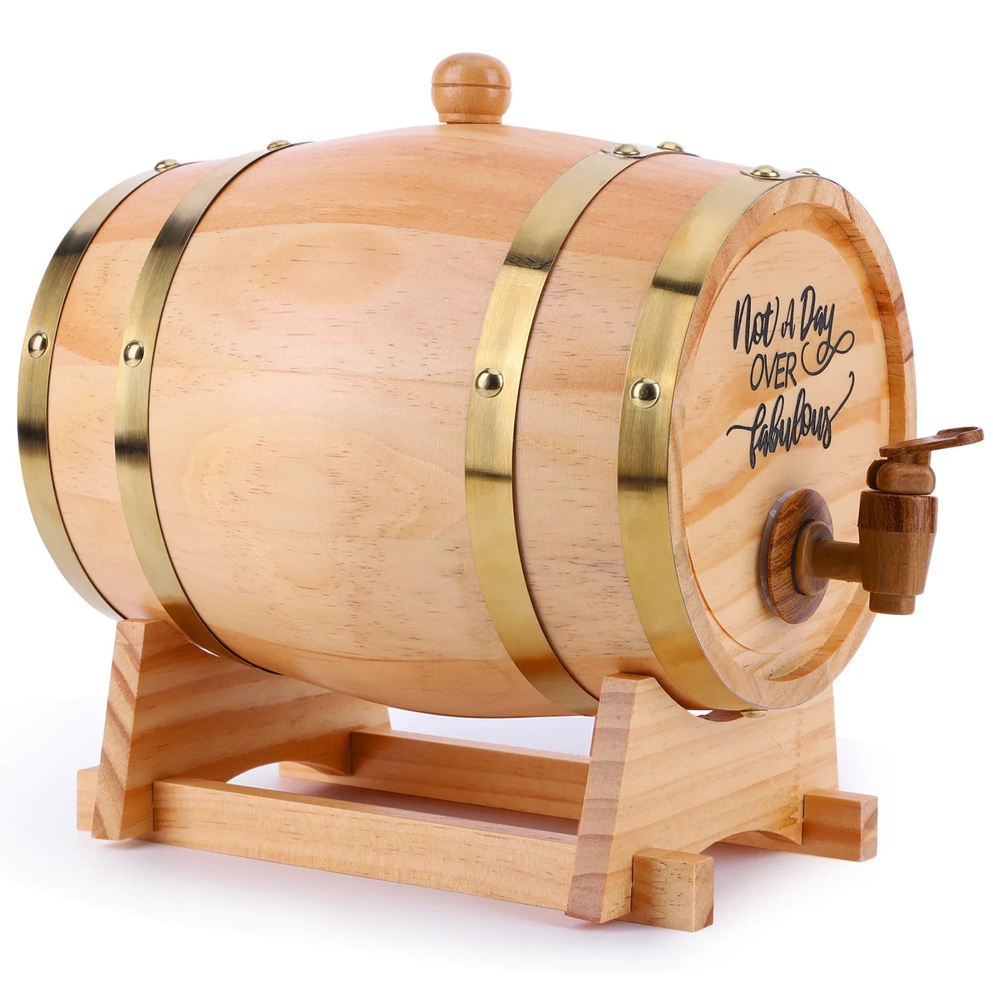 3L Whiskyfass Mit Stand Und Zapfhahn | Holzfass Kaufen 5