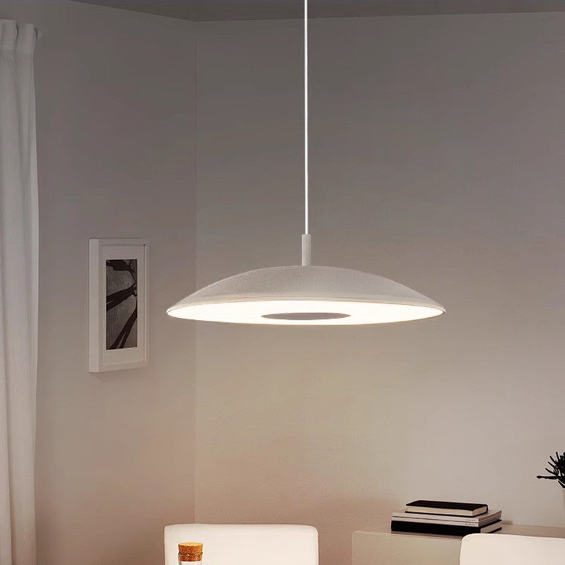 LED Pendelleuchte | Hängeleuchte Schwarz Ø30 cm Eisen 1