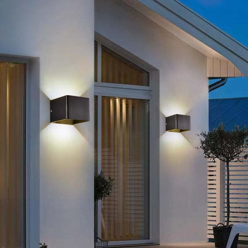 Moderne Aluminium LED Wandleuchte – Wasserdicht und Energieeffizient für Innen- und Außenbereich-5