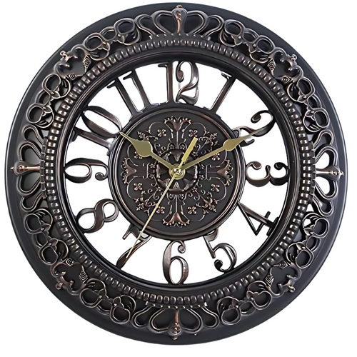 Große Wanduhr Schwarz Modern | Elegante Wanduhr für Wohnräume 1