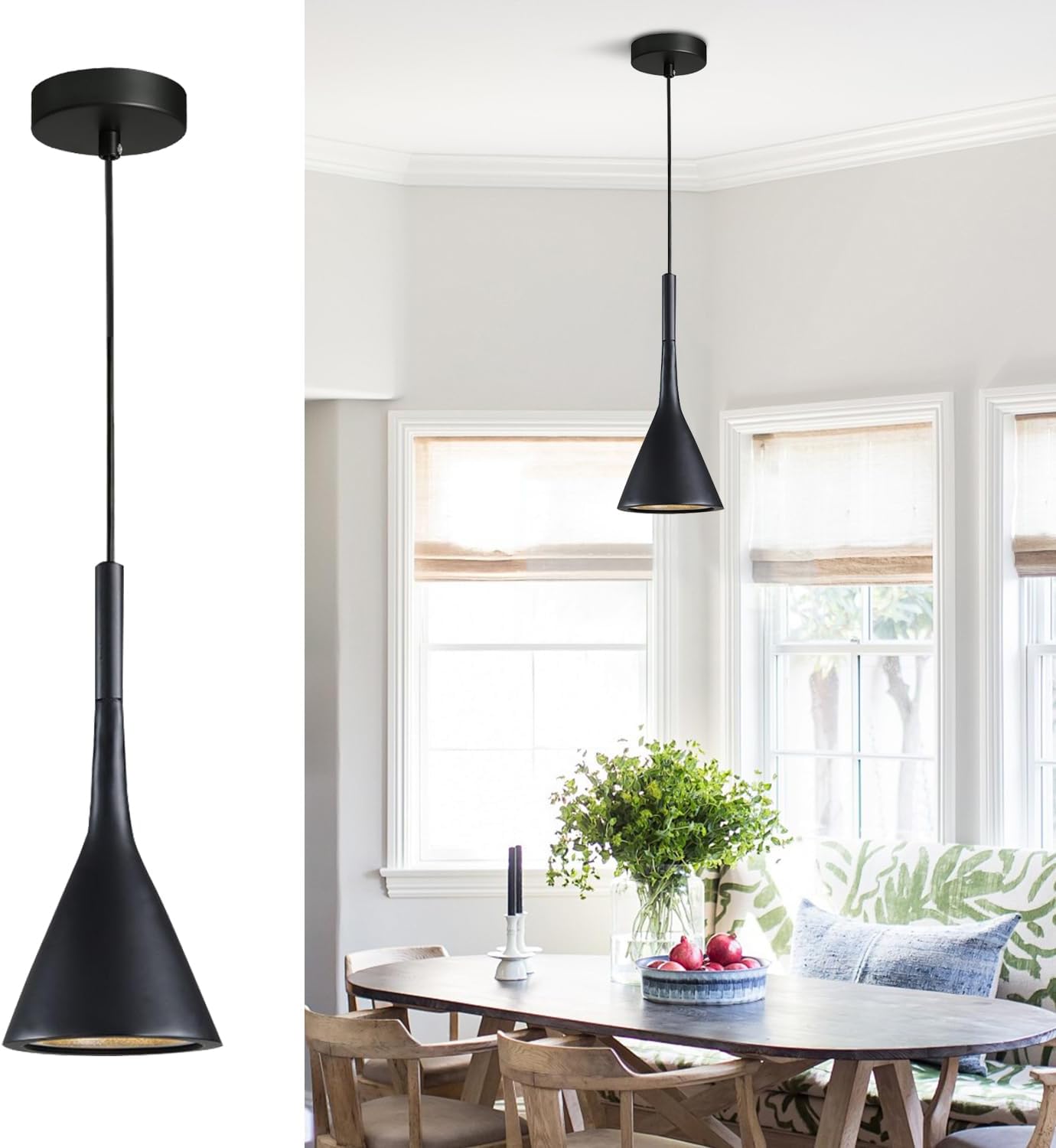 LumiAura | Moderne LED-Pendelleuchte– Stilvolles Design