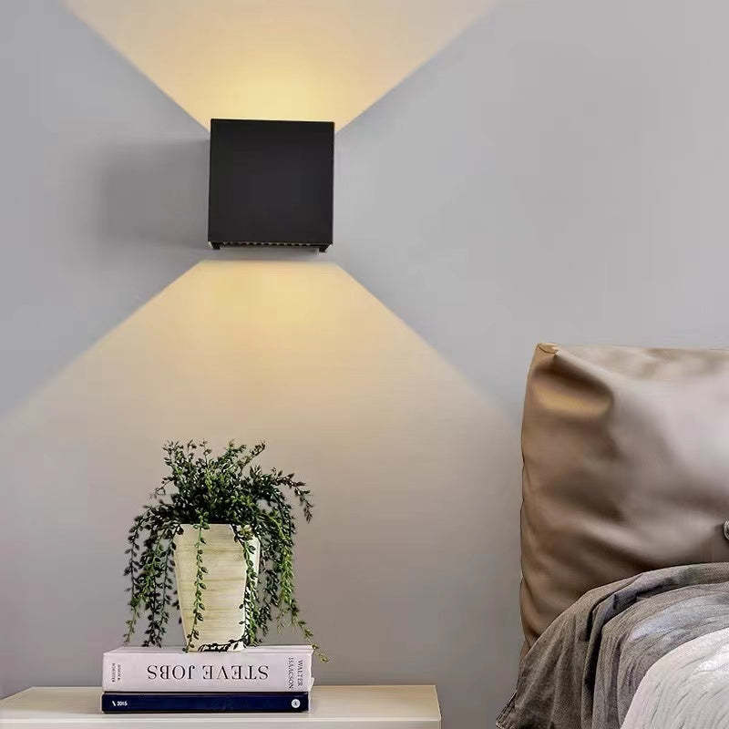Moderne Aluminium LED Wandleuchte – Wasserdicht und Energieeffizient für Innen- und Außenbereich-3