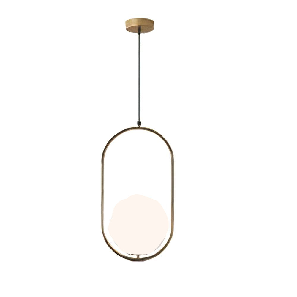 Elegante Pendelleuchte | Hängelampe Messing 15 cm Metall 1