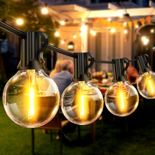 LumiSolar | Solar String Lights G40 – Weatherproof & Energy-Saving