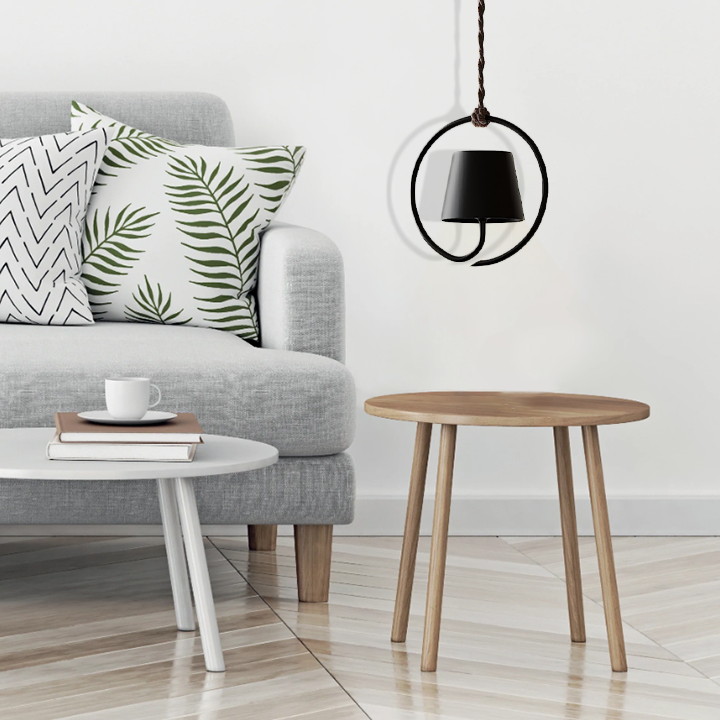 LED Pendelleuchte | Hängeleuchte Weiß 20 cm Aluminium 5