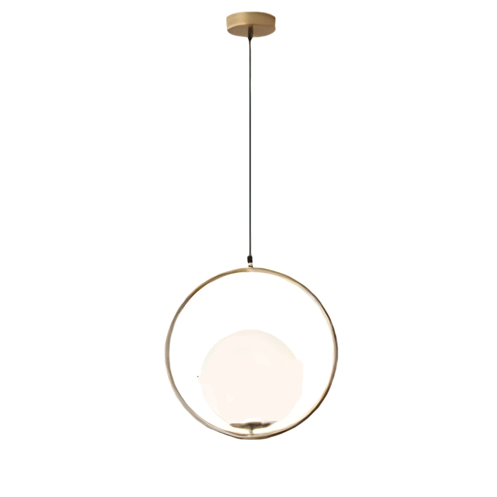 Variant image for Elegante Pendelleuchte | Hängelampe Messing 15 cm Metall-2
