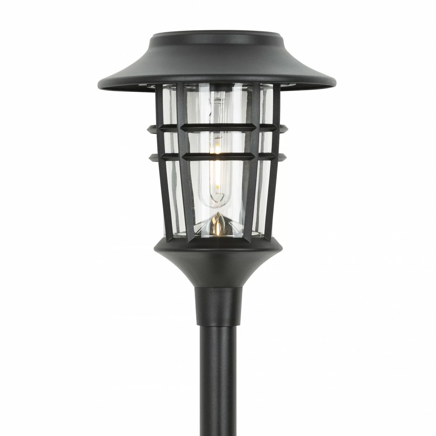 Solar Fackel Set mit 6 LED Gartenlampen – Nachhaltige Solar Gartenleuchten für Stimmungsvolle Außenbeleuchtung in Schwarz-5