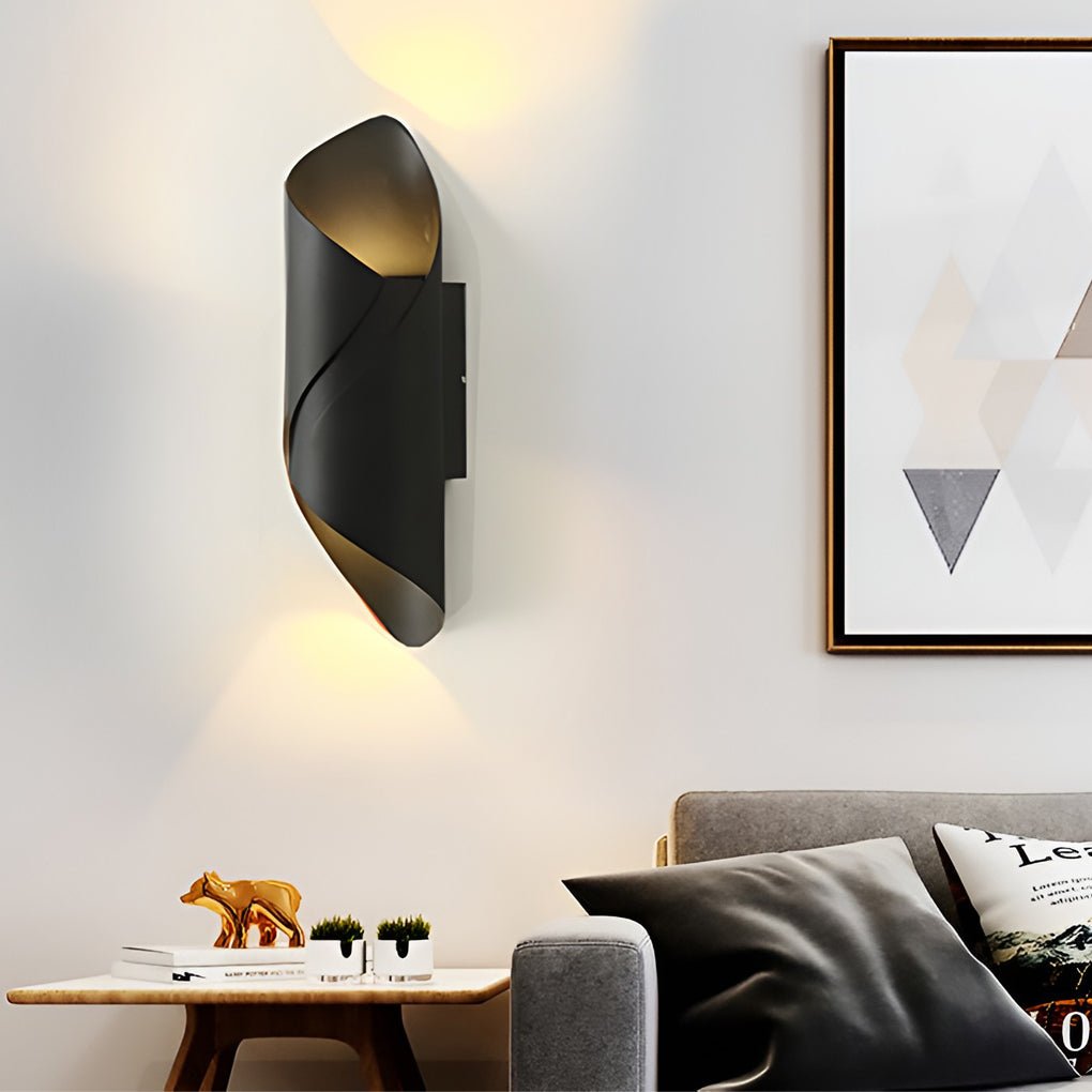 Elegante Wandleuchte Innen und Außen | Rostfreies Aluminium, IP66 Wasserdicht, 10W LED, Modernes Design, Ideal für Flure und Gärten-4