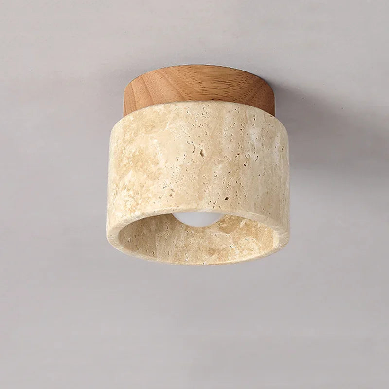 Variant image for Kreative Japanische Deckenlampe im Creme-Stil | Minimalistische LED Deckenleuchte für Wohnzimmer und Schlafzimmer-2