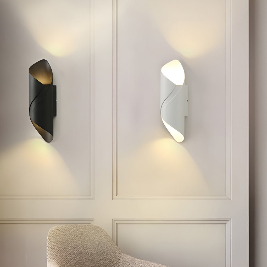 Elegante Wandleuchte Innen und Außen | Rostfreies Aluminium, IP66 Wasserdicht, 10W LED, Modernes Design, Ideal für Flure und Gärten-5