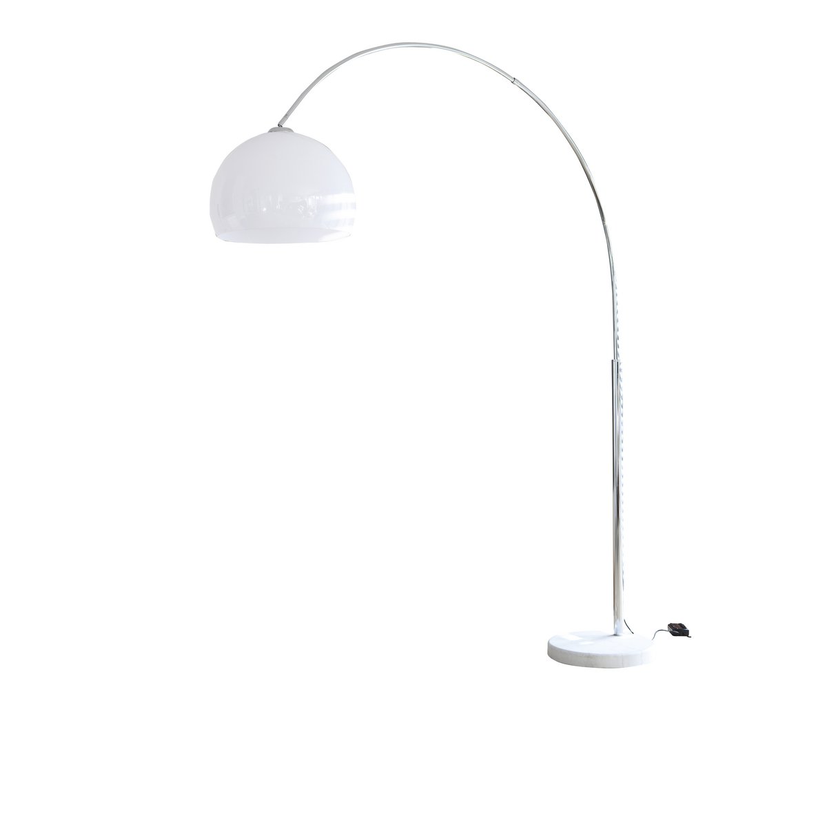 Retro arc lamp height adjustable with marble base - 208 CM