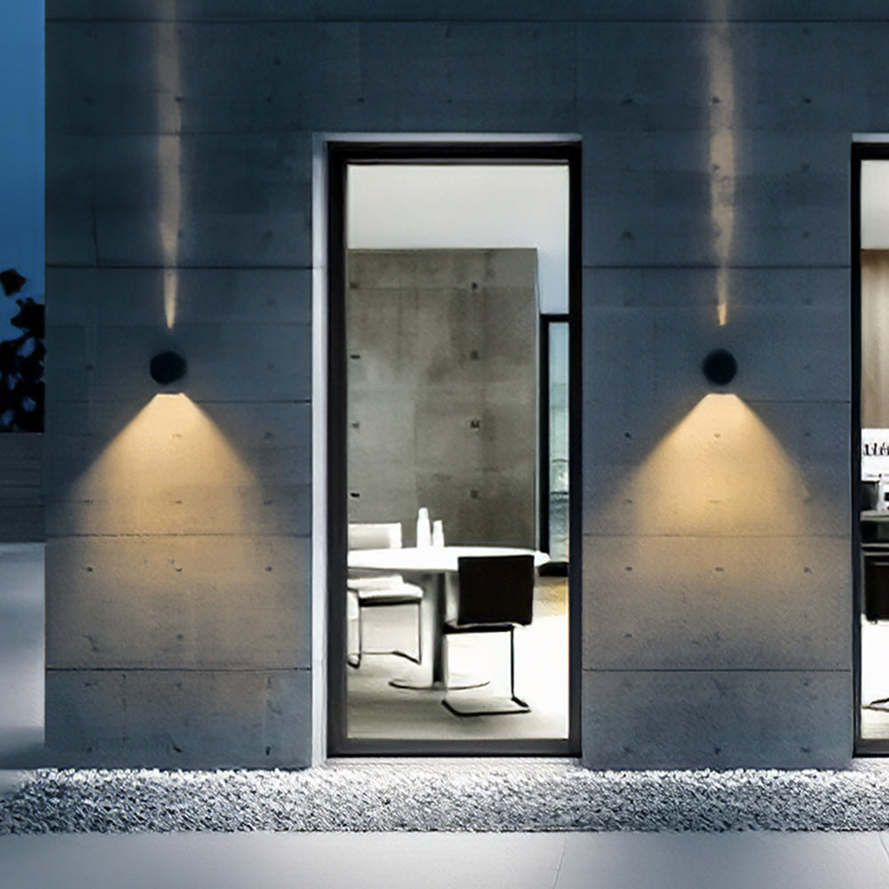 Moderne Runde Wandleuchte | IP65 Wasserdicht für Außen LED 6