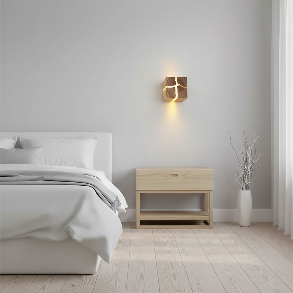WoodAura | Illuminazione in legno calda