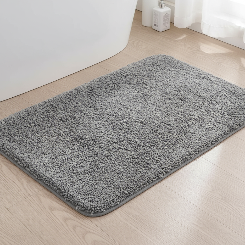 AquaLuxe | Pluche badmat antislip 50x80 cm