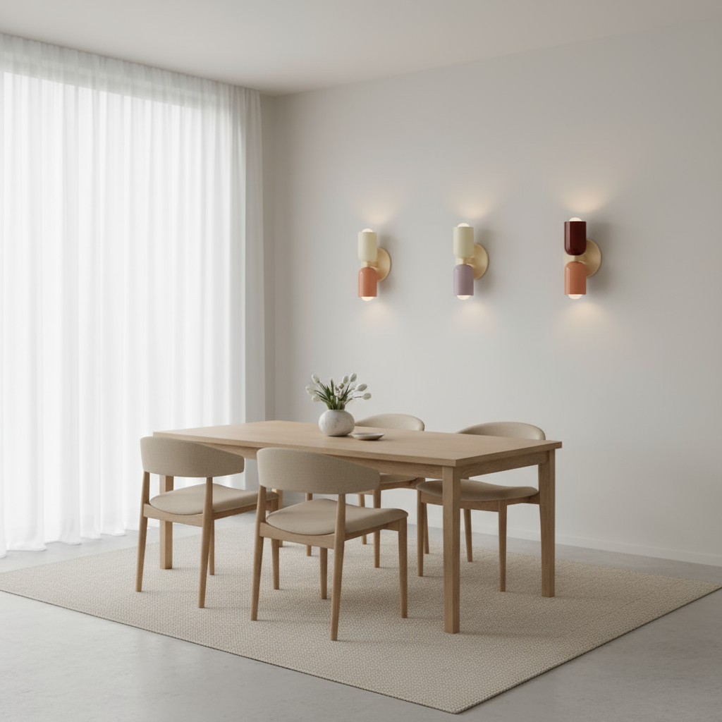 Noordse LED-wandlamp | Moderne binnenwandlamp
