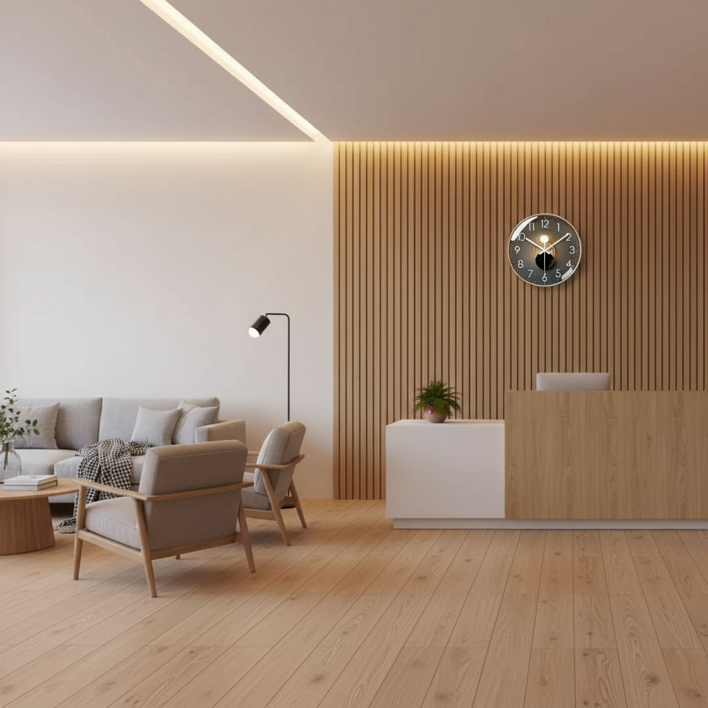 Zynir Wanduhr Modern | Stilvolle Wanduhr