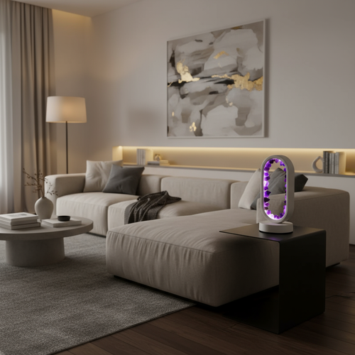 Amethyst Lampe | Natürliche Entspannungsbeleuchtung
