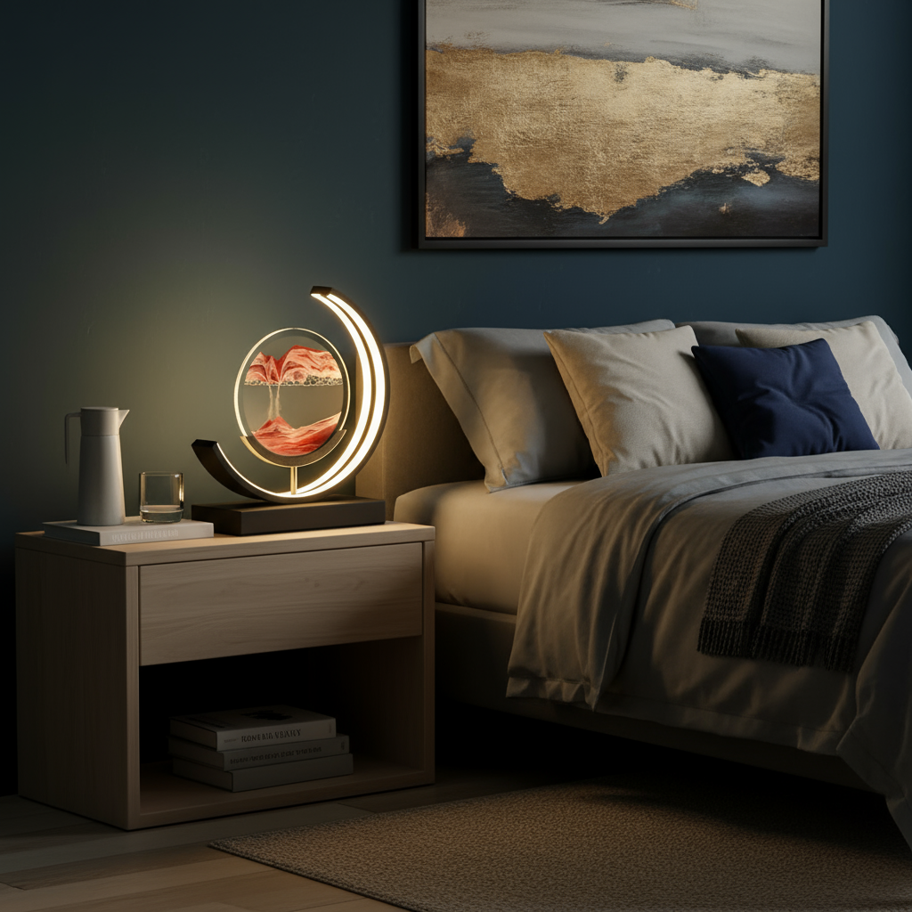 Sand Glow tafellamp | dimbaar met app- en afstandsbediening