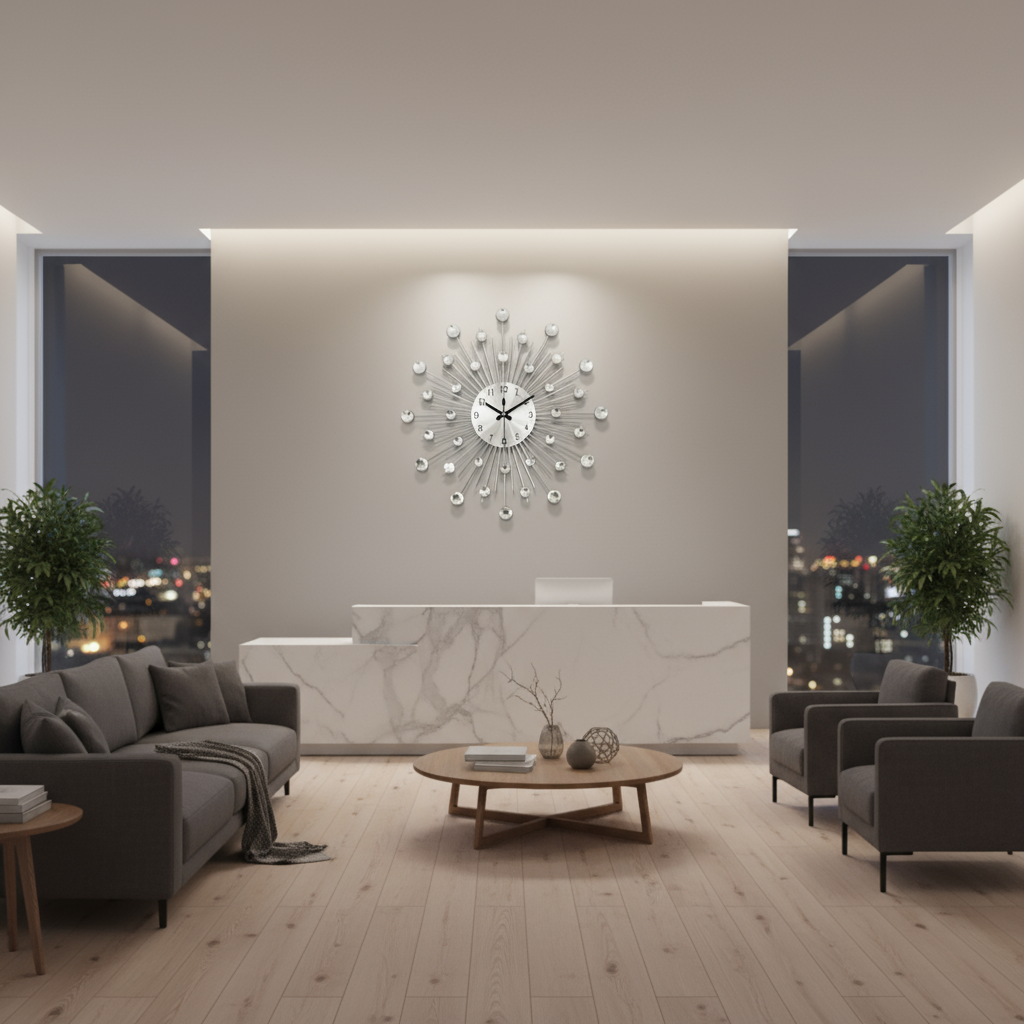 Minoris | Moderne Wanduhr Mit Elegantem Design 36 cm