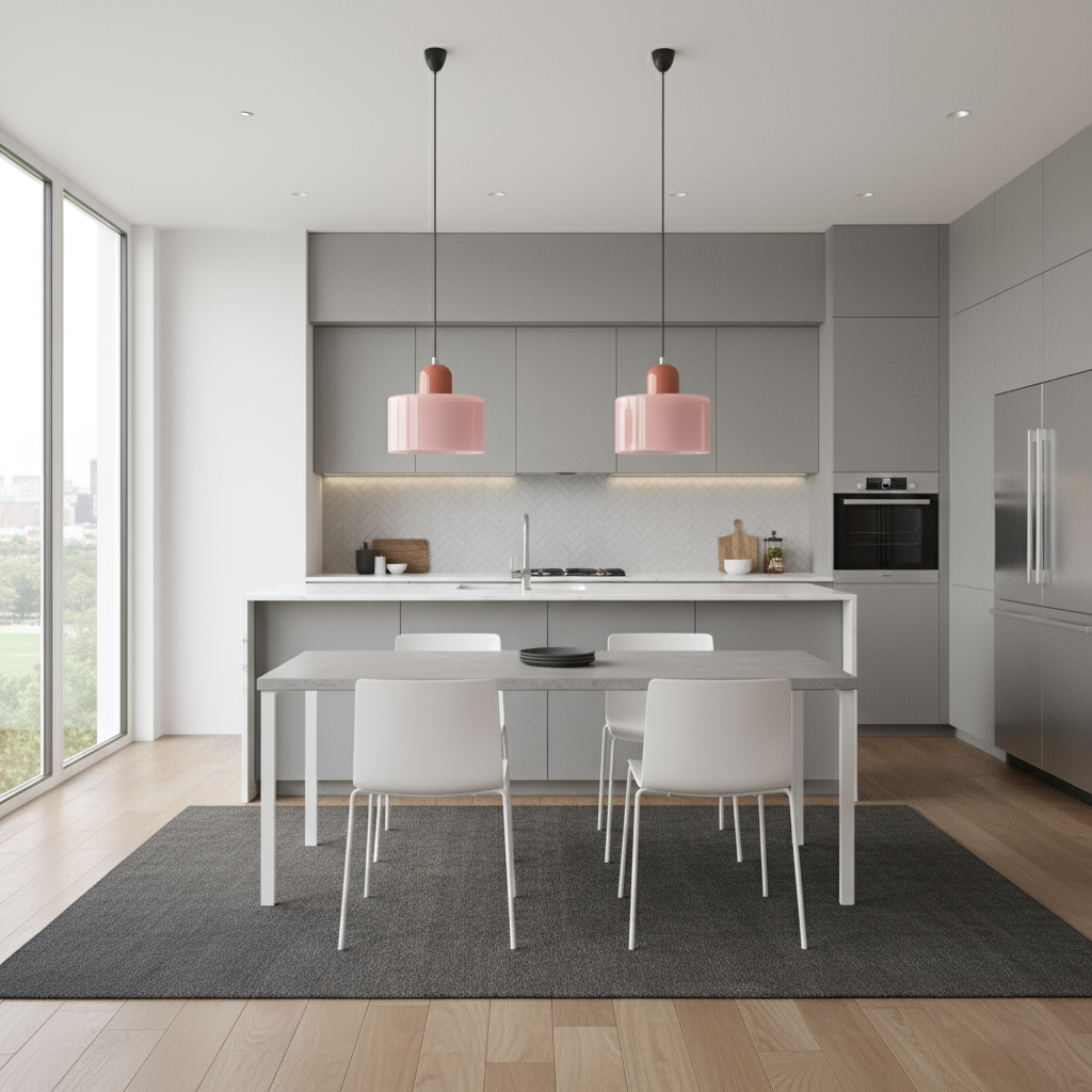 Bauhaus Creative | glazen hanglamp voor eetkamer