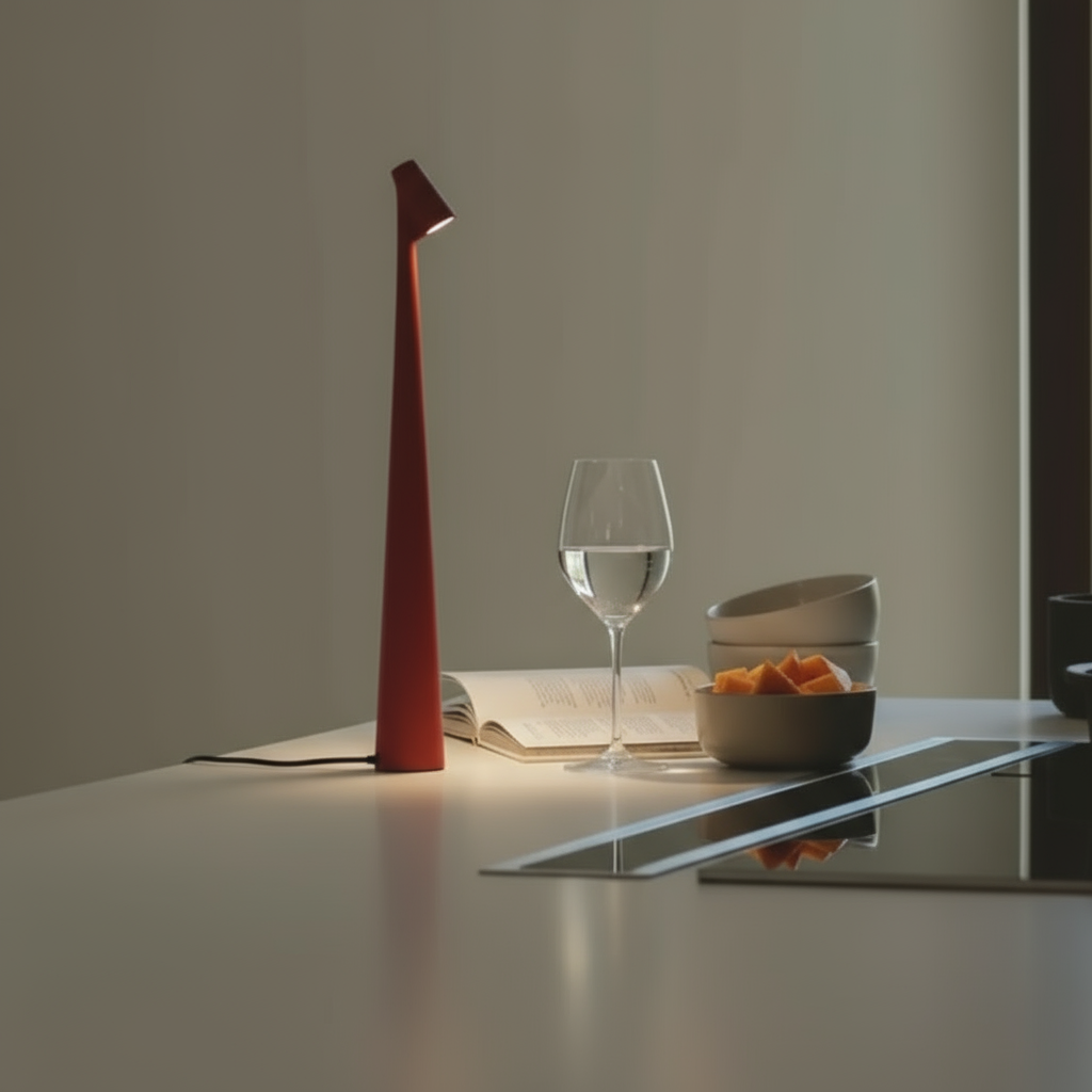 Elegante draagbare tafellamp met dimfunctie en LED – draadloos,