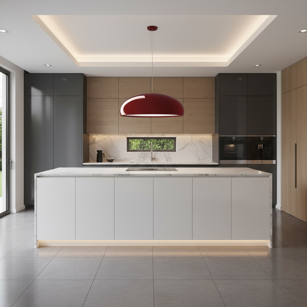 Italiaanse hanglamp zwart | moderne hanglamp
