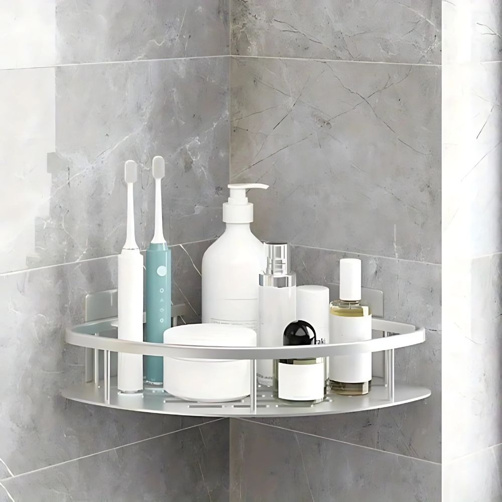 Aluminium Dusche Regal | Selbstklebend, Rostfrei, Modern 0