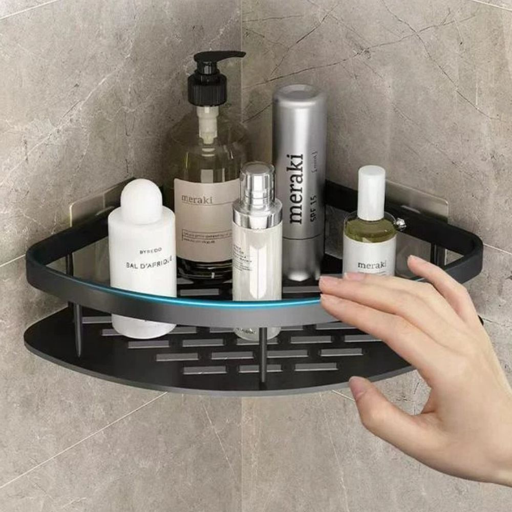 Aluminium Dusche Regal | Selbstklebend, Rostfrei, Modern 2