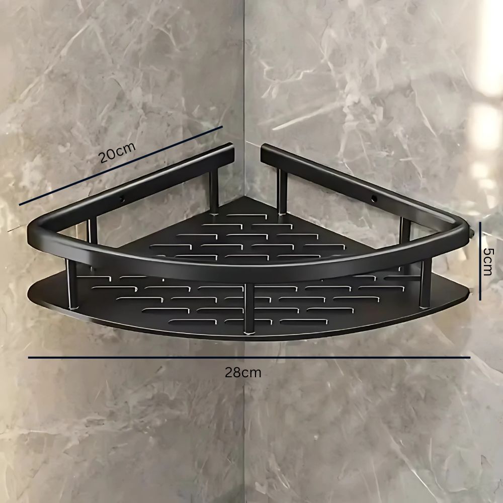 Aluminium Dusche Regal | Selbstklebend, Rostfrei, Modern 3
