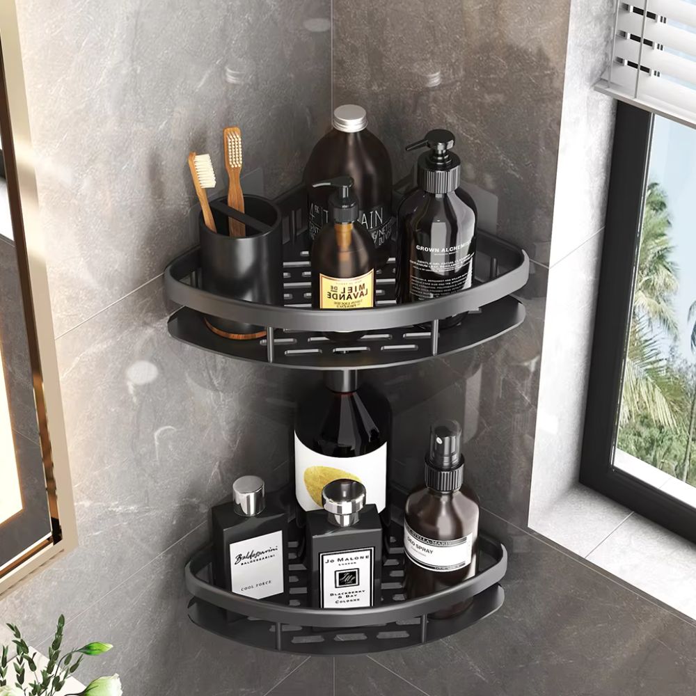 Aluminium Dusche Regal | Selbstklebend, Rostfrei, Modern 4