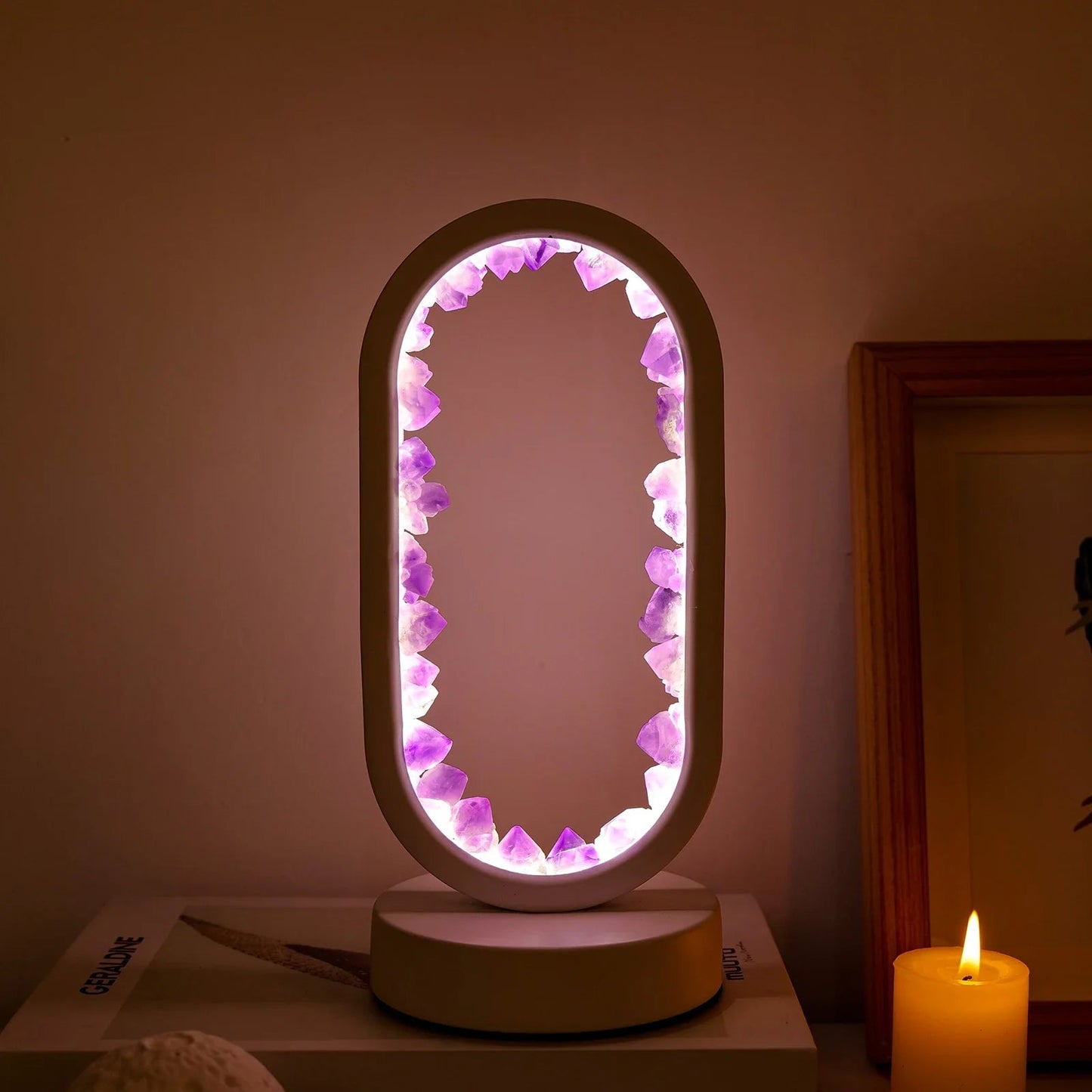 Amethyst Lampe | Natürliche Entspannungsbeleuchtung 3