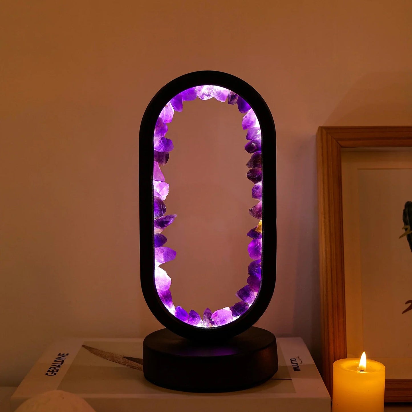 Amethyst Lampe | Natürliche Entspannungsbeleuchtung 6