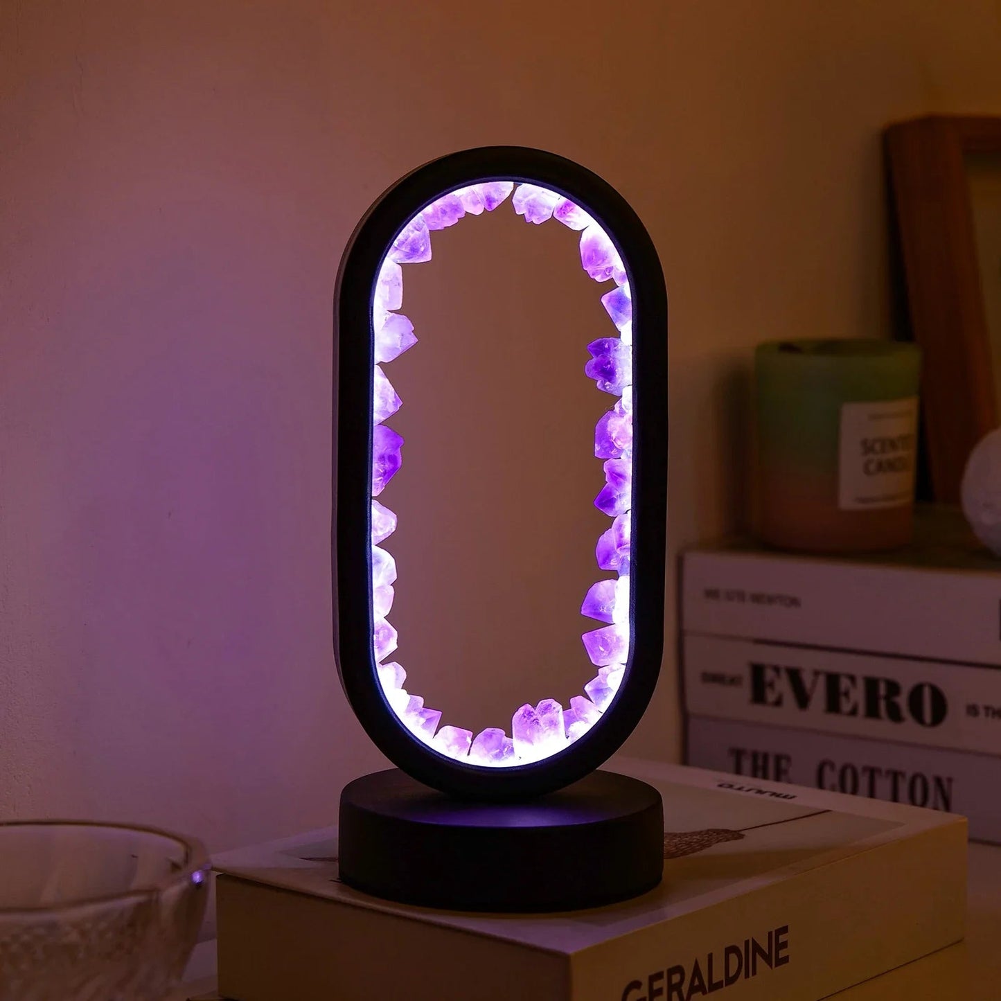 Amethyst Lampe | Natürliche Entspannungsbeleuchtung 7