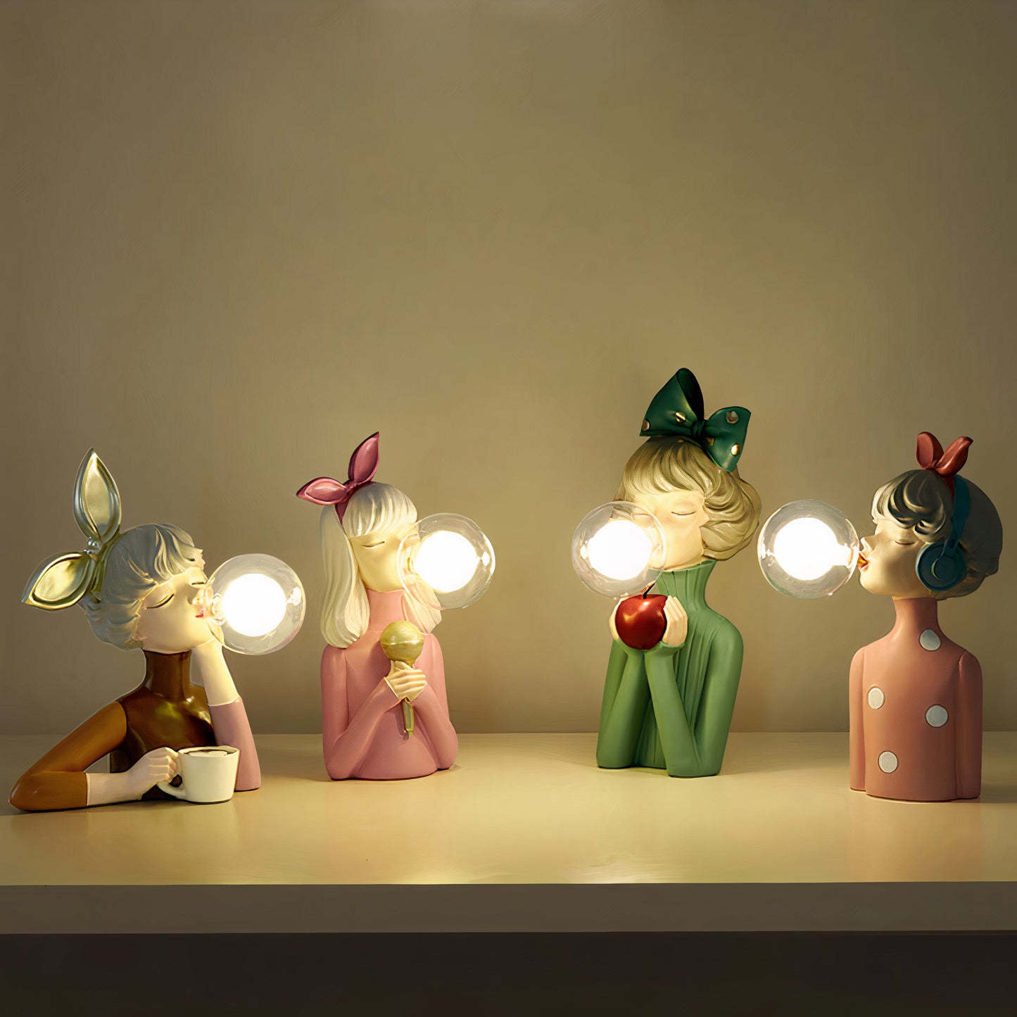Artisan Sisters Tischleuchte | Handgefertigte Nachttischlampe 1