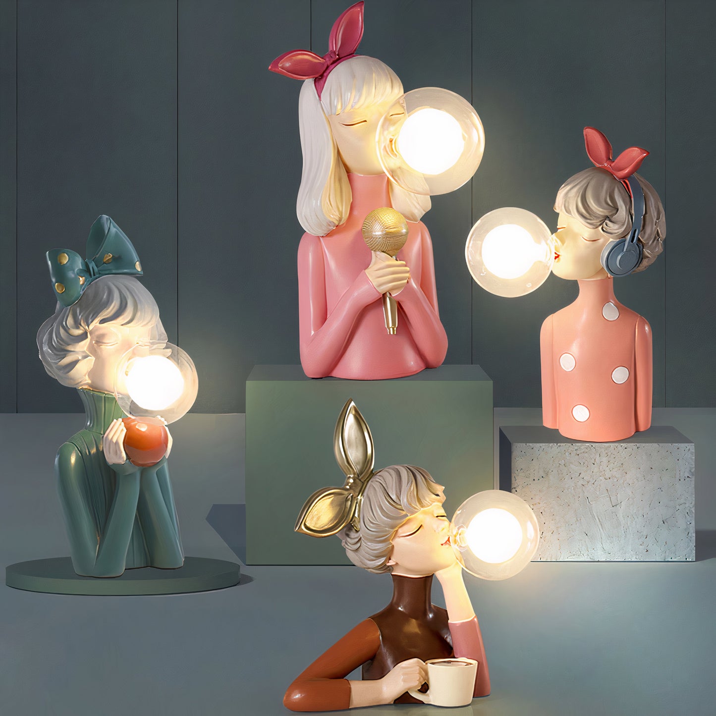 Artisan Sisters Tischleuchte | Handgefertigte Nachttischlampe 2