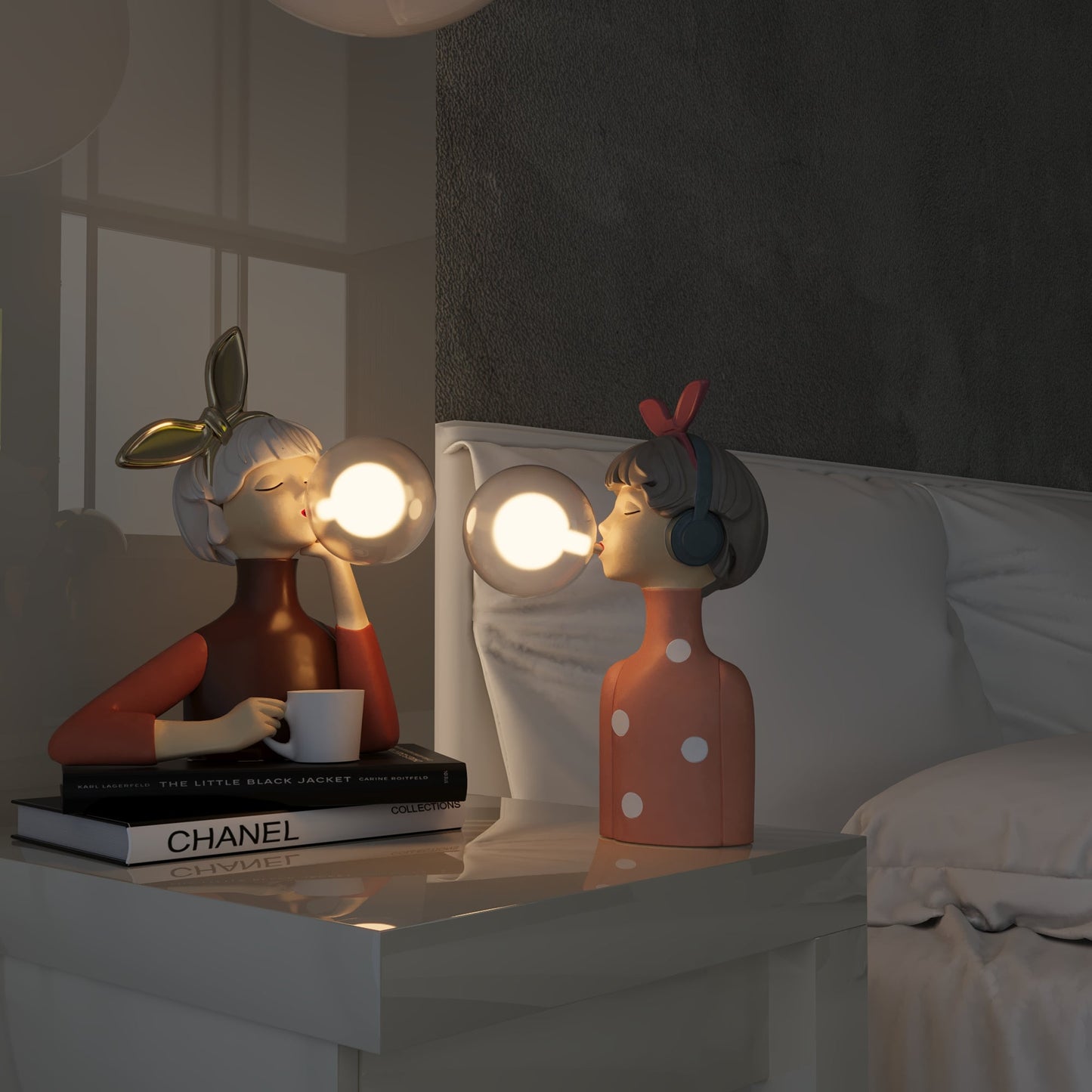 Artisan Sisters Tischleuchte | Handgefertigte Nachttischlampe 8