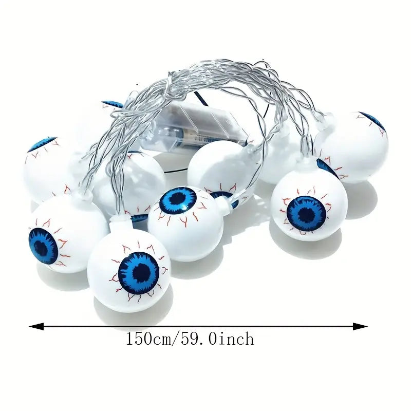 Augen Lichterkette | Halloween Dekoration 7