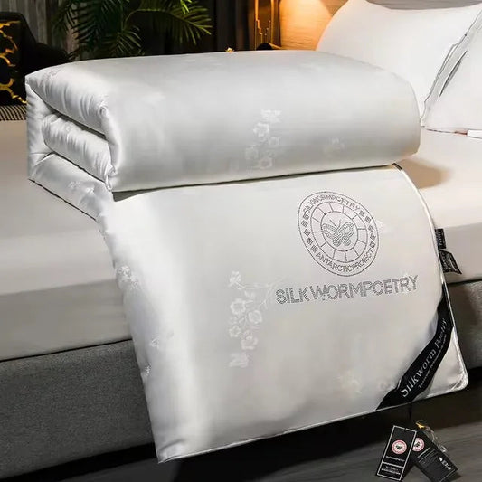 Aurethra | Luxus Bettwäsche 155x220 aus 100% Mulberry Seide 0