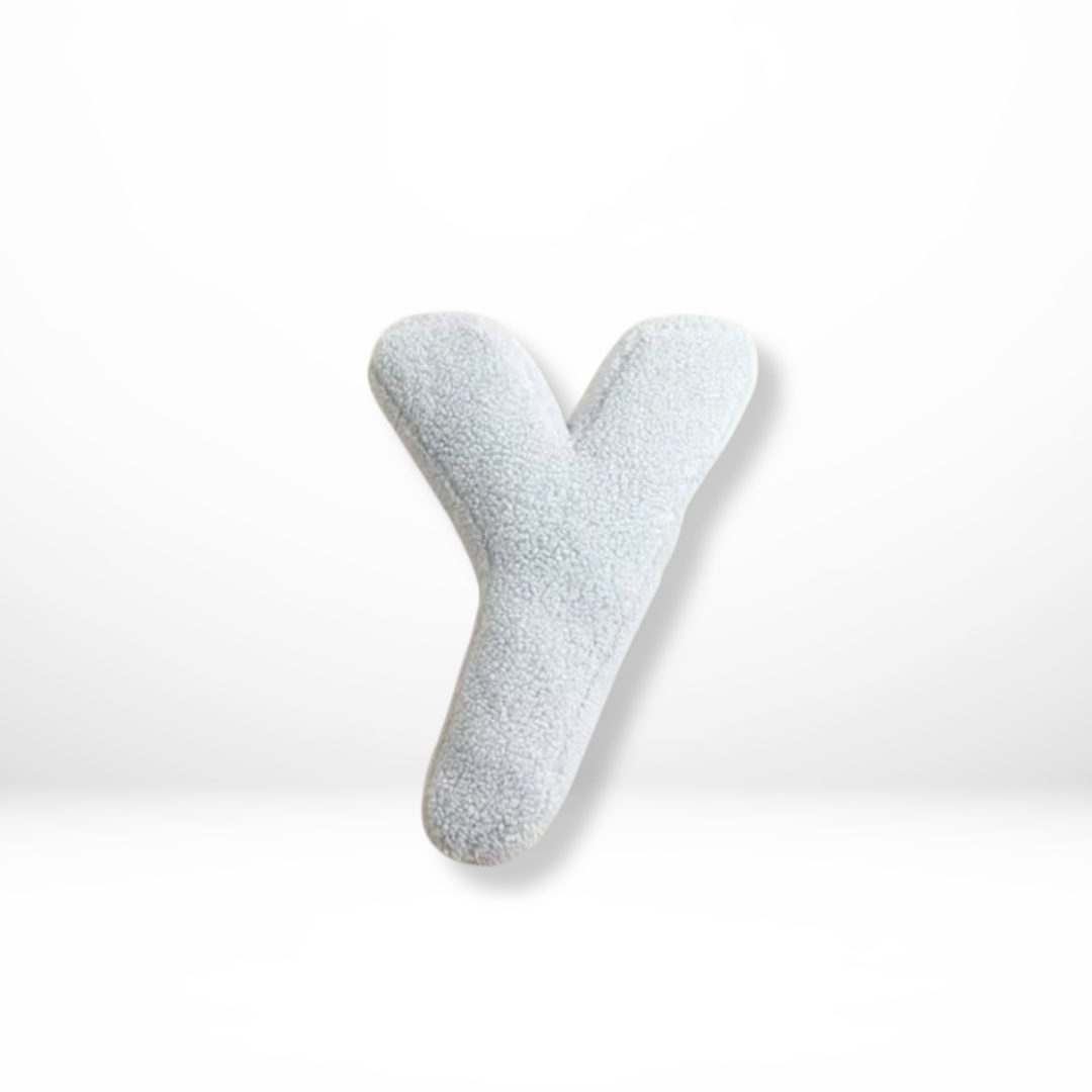 Avenia Samt Kissen A-Z | Dekoratives Wohnaccessoire 23