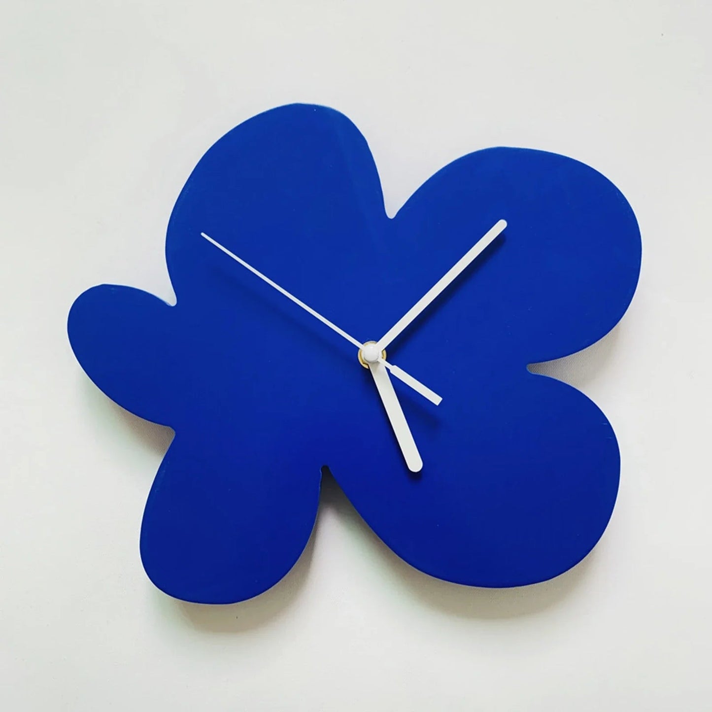 BloomTime | Wanduhr Modern 30 cm Bunt Holz 7
