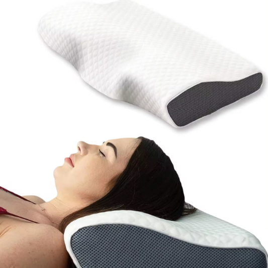 BreatheEase Nackenkissen | Orthopädisches Anti-Schnarch-Kissen 0